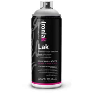 ספריי צבע איירון לק גוון כרום 083 - 400 מ"ל