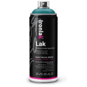 ספריי צבע איירון לק גוון כחול האנטר 053 - 400 מ"ל