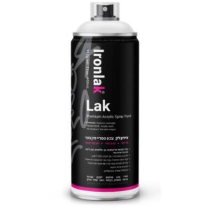 ספריי לכה איירון לק שקופה מט 117 - 400 מ"ל