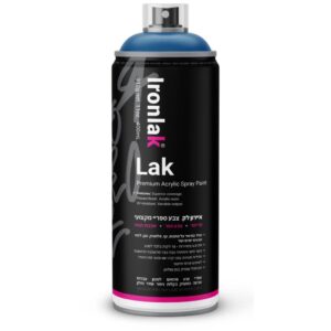 ספריי צבע איירון לק גוון כחול רויאל 047 - 400 מ"ל