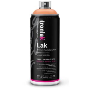 ספריי צבע איירון לק גוון כתום טנגו 144 - 400 מ"ל