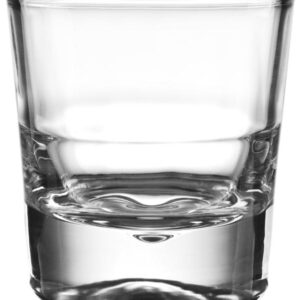 כוס זכוכית טיפה נמוכה 170 מ"ל