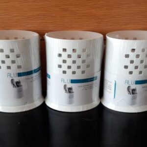 סכומון אובלי אלומיניום לבן