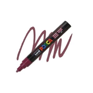 טוש פוסקה 5 מ"מ בצבע יין