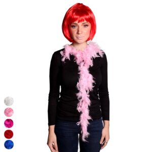 צעיף נוצות צבעוני