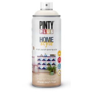 ספריי צבע אקרילי בסיס מים הום סטייל קרם 113 - 400 מ"ל