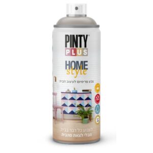 ספריי צבע אקרילי בסיס מים הום סטייל אפור חום 115 - 400 מ"ל