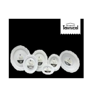 סט 8 צלחות ענקיות- דגם כלנית