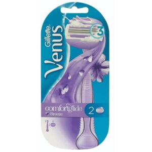 סכין גילוח ונוס לאישה קומפורטגלייד +2 סכינים