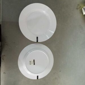 צלחת מלמין 28 ס"מ לבן LIVING