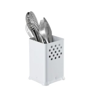 סכומון מרובע אלומיניום לבן