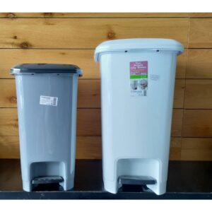 פח דוושה צר 60 ל' אפור