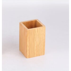 כוס במבוק למברשת שיניים