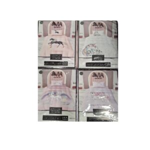 סט מצעים לבנות - יחיד