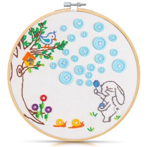 קיט רקמה כפתורים ובועות