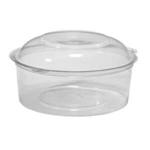 קופסה עגולה מכסה מחובר 1000 מ"ל (כתר כיפה 65)