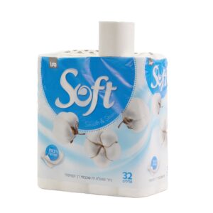 נייר טואלט 32 גלילים SOFT SILC