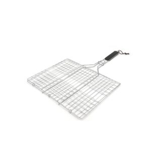 רשת לצלייה עם ידית שחורה