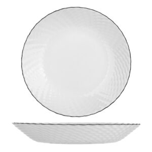 צלחת זכוכית מעוצבת