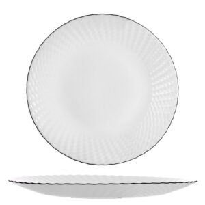 צלחת זכוכית מעוצבת