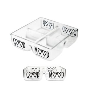 מגש זכוכית מעוצב