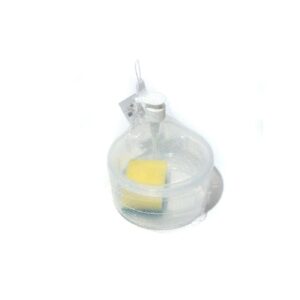 דיספנסר סבון שקוף+ כרית קרצוף