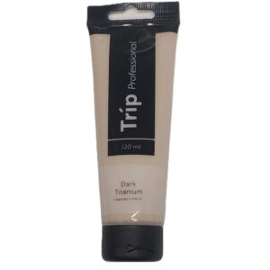 צבע אקריליק טריפ פרופשיונל 120 מ"ל Dark Titanium