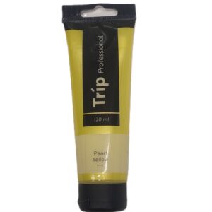 צבע אקריליק טריפ פרופשיונל 120 מ"ל Pearl Yellow