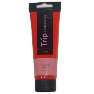 צבע אקריליק טריפ פרופשיונל 120 מ"ל Scariel Red