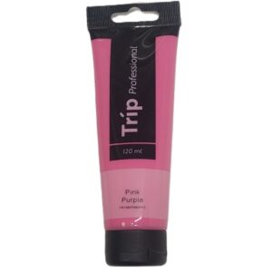 צבע אקריליק טריפ פרופשיונל 120 מ"ל Pink Purple