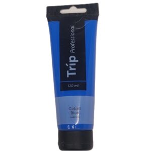 צבע אקריליק טריפ פרופשיונל 120 מ"ל Cobalt Blue