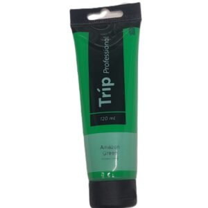 צבע אקריליק טריפ פרופשיונל 120 מ"ל Amazon Green