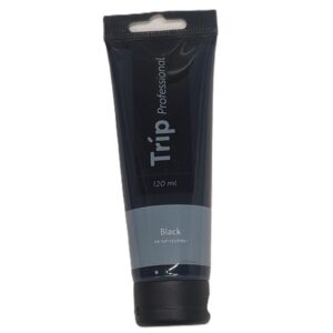 צבע אקריליק טריפ פרופשיונל 120 מ"ל Black