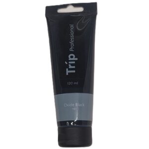 צבע אקריליק טריפ פרופשיונל 120 מ"ל Oxide Black