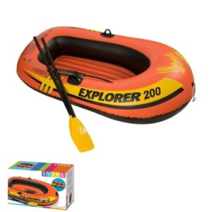 סירה זוגית מתנפחת, משוטים ומשאבה דגם 200 INTEX