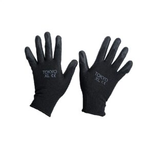 זוג כפפות שחורות XL TOKYO