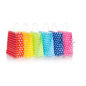 שקיות נייר צבעוניות עיגולים