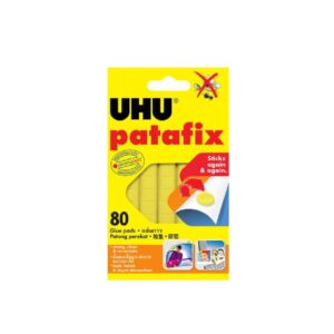 ריבועי דבק פלסטלינה UHU