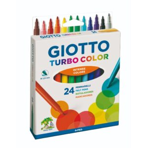 טושים טורבו קולור 24 יחידות גיאוטו GIOTTO