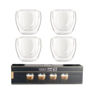 סט 4 מאגים דופן כפולה