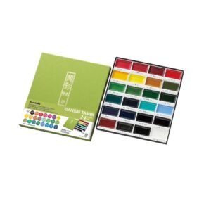 סט צבעי מים 24 יח GANSAI TAMBI