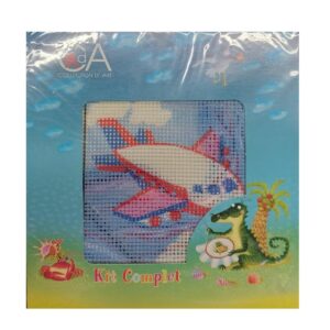 סט רקמה דגם מטוס