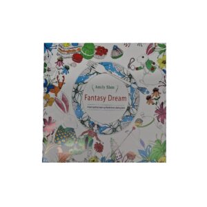 חוברת צביעה בסגנון מנדלה פנטזיית החלומות