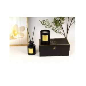 סט מפיץ ריח + נר ריחני LAGOS