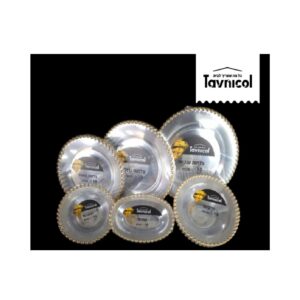 סט 10 מרקיות דגם פנינה שקוף זהב