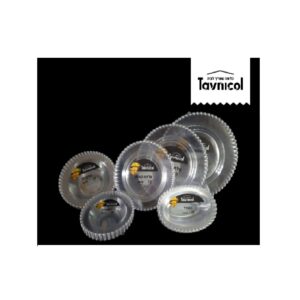 סט 10 צלחות קטנות דגם פנינה