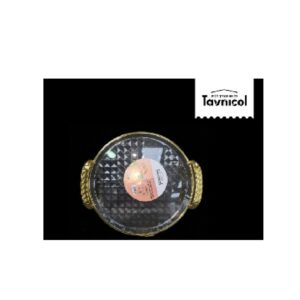 מגש אקרילי מהודר עגול - שקוף