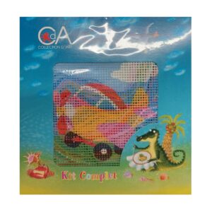 סט רקמה דגם מטוס קל.