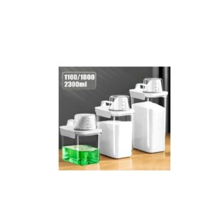 מיכל אקרילי + כוס מדידה