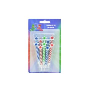 נרות מטה כוכבים - כח פיג'יי 10 יחידות